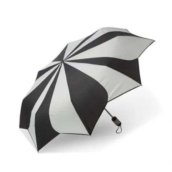 Дамски чадър PIERRE CARDIN бяло и черно h82268a-1