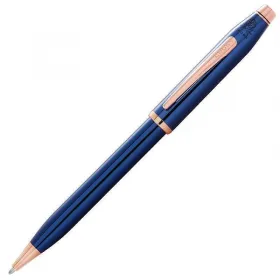 Химикалка Cross Century II Translucent Cobalt Blue Lacquer снимка