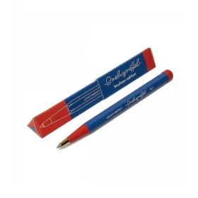 Химикалка Leuchtturm1917 Drehgriffel BAUHAUS Collection Royal Blue/Red снимка