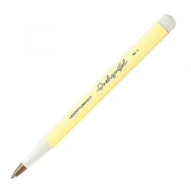 Химикалка Leuchtturm1917 Drehgriffel Smooth Colors Collection Vanilla, черен гел пълнител снимка