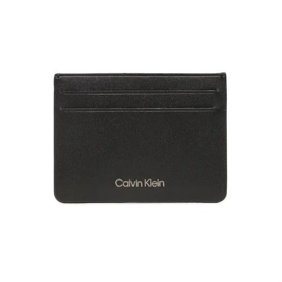 Калъф за документи и кредитни карти Calvin Klein, черен