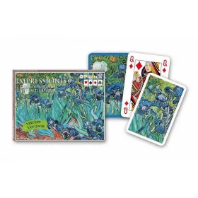 Карти за игра Piatnik - Van Gogh – Iris, 2x тестета снимка
