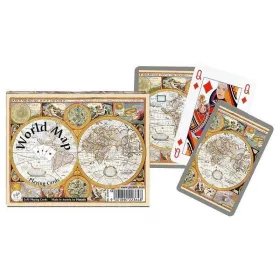 Карти за игра Piatnik - World Map, 2x тестета снимка