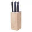 Комплект 5 кухненски ножа Opinel Intempora с дървена стойка