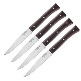 Комплект ножове Opinel Dark Ash, 4 бр. снимка