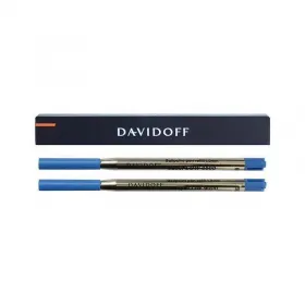 Пълнител за химикалка Davidoff, син M, 2бр. в кутия снимка