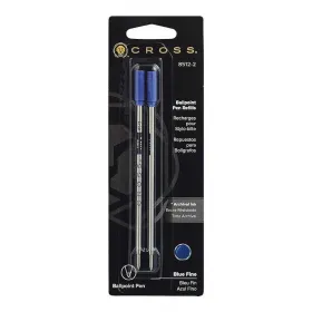 Пълнители за химикалки Cross Slim - 2бр. Medium, сини снимка