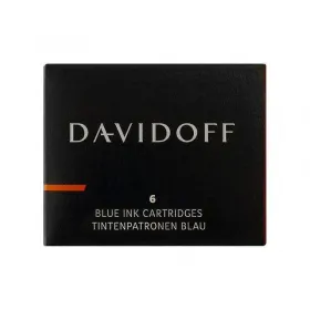 Патрончета за писалка Davidoff, сини, 6x бр. в опаковка снимка