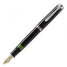 Писалка Pelikan - Souveran 405 Series, F перо, черна снимка