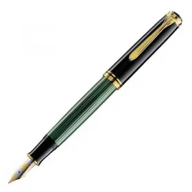 Писалка Pelikan - Souveran 800 Series, Black/Green, М перо снимка