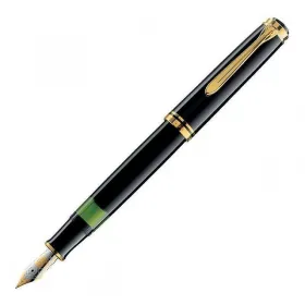 Писалка Pelikan - Souveran 800 Series, M перо, черна снимка