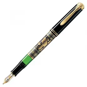 Писалка Pelikan - Toledo 700 Series, M перо, златно покритие, ръчно гравиран снимка