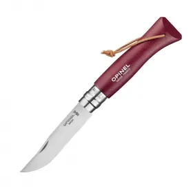 Сгъваем нож Opinel №8 Colorama Garnet, острие 8.5 см
