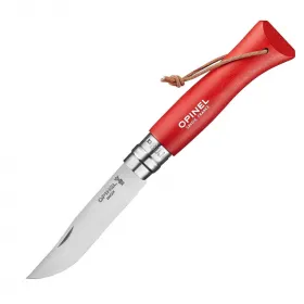 Сгъваем нож Opinel №8 Colorama Red, острие 8.5 см