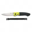 Сгъваем нож Puma Tec - One-hand, 8.3см острие, G10 дръжка с клипс, с паракорд гривна [1]
