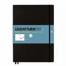 Тефтер А4+ Leuchtturm1917 New Sketchbook Master Black, твърди корици снимка