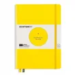 Тефтер А5 Leuchtturm1917 BAUHAUS Collection Lemon, твърди корици
