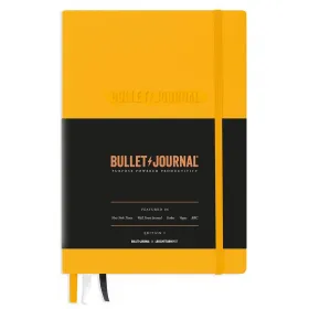 Тефтер А5 Leuchtturm1917 Bullet Journal Edition 2 Yellow 24, 120g/m² хартия снимка