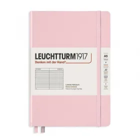 Тефтер А5 Leuchtturm1917 Muted Colors Collection Powder, твърди корици, на редове снимка