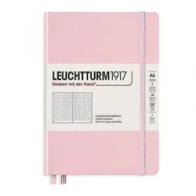 Тефтер А5 Leuchtturm1917 Muted Colors Collection Powder, твърди корици, на точки снимка