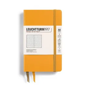 Тефтер А6 Leuchtturm1917 Notebook Rising Colors -  Rising Sun, твърда корица, на точки снимка
