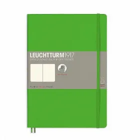 Тефтер B5 Leuchtturm1917 Notebook Composition Fresh Green, мека корица, бели страници снимка