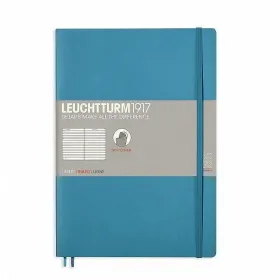 Тефтер B5 Leuchtturm1917 Notebook Composition Nordic Blue, мека корица, на редове снимка