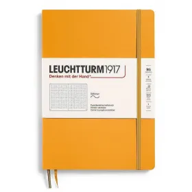 Тефтер B5 Leuchtturm1917 Notebook Composition Rising Sun, мека корица, на точки снимка