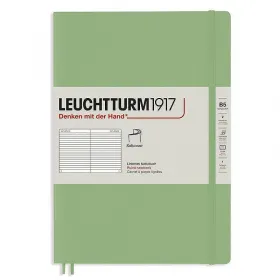 Тефтер B5 Leuchtturm1917 Notebook Composition Sage, меки корици, на редове снимка