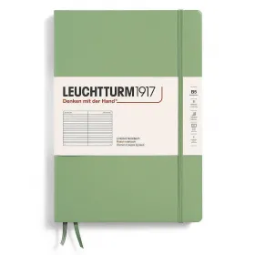 Тефтер B5 Leuchtturm1917 Notebook Composition Sage, твърди корици, на редове снимка