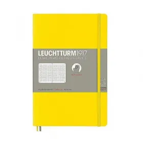 Тефтер B6+ Leuchtturm1917 Notebook Paperback Lemon, меки корици, на точки снимка