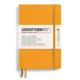 Тефтер B6+ Leuchtturm1917 Notebook Paperback Rising Sun, меки корици, на редове снимка