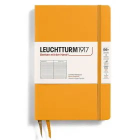 Тефтер B6+ Leuchtturm1917 Notebook Paperback Rising Sun, твърди корици, на редове снимка