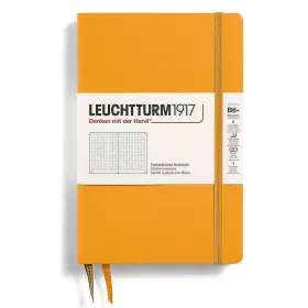 Тефтер B6+ Leuchtturm1917 Notebook Paperback Rising Sun, твърди корици, на точки снимка