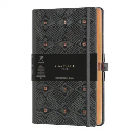 Тефтер Castelli Milano C&G - Maya Copper, 13см x 21см, на редове снимка