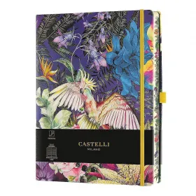 Тефтер Castelli Milano Eden - Cockatiel, 19см x 25см, на редове снимка