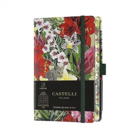 Тефтер Castelli Milano Eden - Leopard, 9см x 16см, на редове снимка