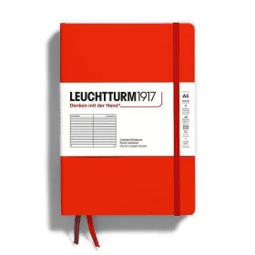 Тефтер Leuchtturm1917 Natural Colors Fox Red, A5, твърди корици, на редове снимка
