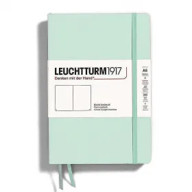 Тефтер Leuchtturm1917 Natural Colors Mint Green, A5, твърди корици, бели страници снимка