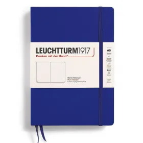 Тефтер Leuchtturm1917 New Colours - Ink, A5, твърди корици, бели страници снимка