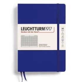 Тефтер Leuchtturm1917 New Colours - Ink, A5, твърди корици, на квадратчета снимка