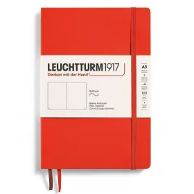Тефтер Leuchtturm1917 New Colours - Lobster, A5, мека корица, бели страници снимка