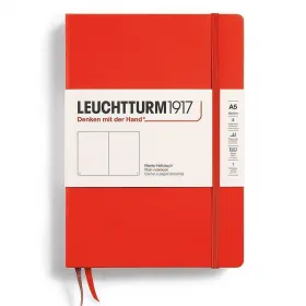 Тефтер Leuchtturm1917 New Colours - Lobster, A5, твърди корици, бели страници снимка