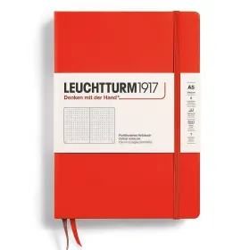 Тефтер Leuchtturm1917 New Colours - Lobster, A5, твърди корици, на точки снимка