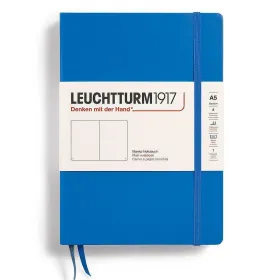Тефтер Leuchtturm1917 New Colours - Sky, A5, твърди корици, бели страници снимка
