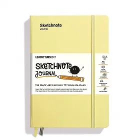 Тефтер Leuchtturm1917 Sketchnote Vanilla, A5, твърди корици снимка
