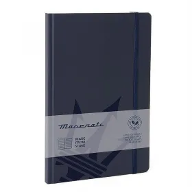 Тетрадка Pininfarina - Notebook Maserati Edition, тъмносиня, каменна хартия снимка