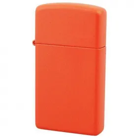 Запалка Zippo 1631 Slim Orange Matte снимка