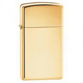 Запалка Zippo 1654B  Polished Brass, Slim снимка