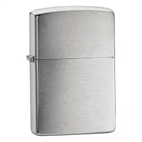 Запалка Zippo 200 Plain Brushed Chrome снимка